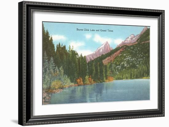 Beaver Dick Lake, Grand Teton-null-Framed Art Print