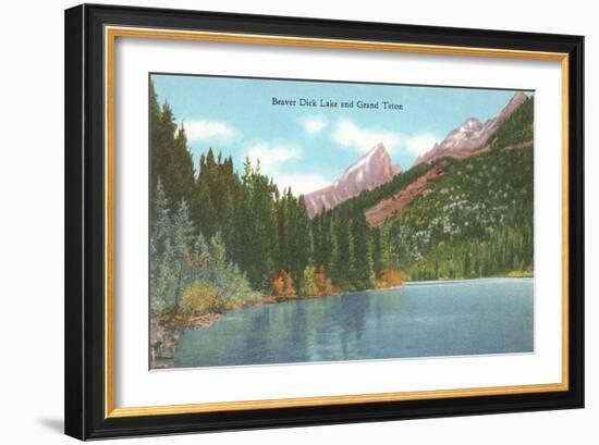 Beaver Dick Lake, Grand Teton-null-Framed Art Print