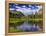 Beaver Pond in Two Medicine Valley, Glacier National Park, Montana, Usa-Chuck Haney-Framed Premier Image Canvas