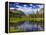 Beaver Pond in Two Medicine Valley, Glacier National Park, Montana, Usa-Chuck Haney-Framed Premier Image Canvas