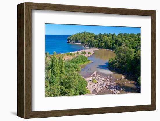 Beaver River, Lake Superior-Steven Gaertner-Framed Photographic Print