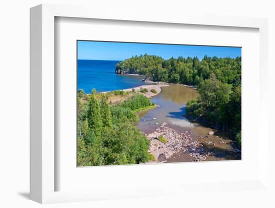 Beaver River, Lake Superior-Steven Gaertner-Framed Photographic Print