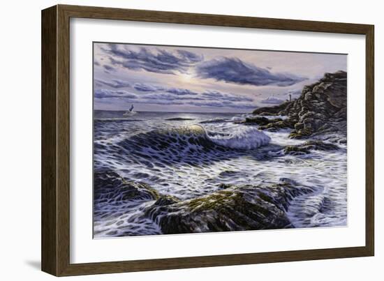 Beaver Tail Park Light-Bruce Dumas-Framed Giclee Print