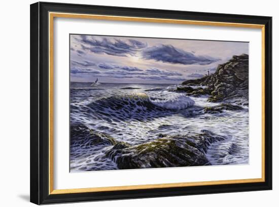 Beaver Tail Park Light-Bruce Dumas-Framed Giclee Print