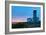 Beavertail Lighthouse Sunset, Rhode Island-George Oze-Framed Photographic Print