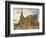 Bebington Church, 1869 (Oil on Board)-William Huggins-Framed Giclee Print