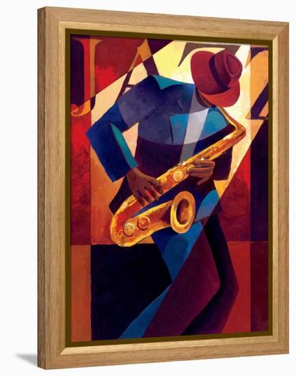 Bebop-Keith Mallett-Framed Stretched Canvas