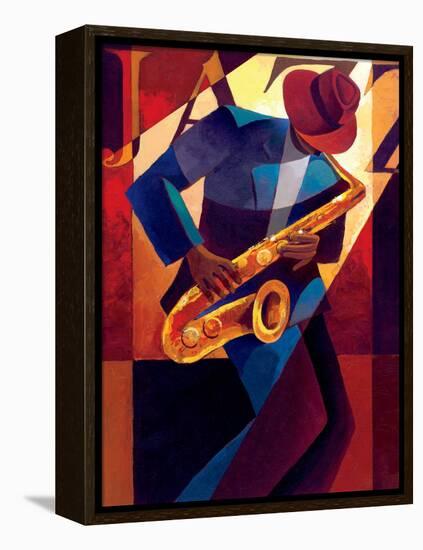 Bebop-Keith Mallett-Framed Stretched Canvas