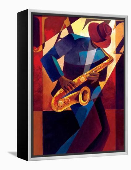 Bebop-Keith Mallett-Framed Stretched Canvas