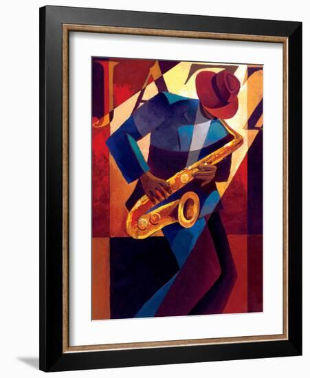 Bebop-Keith Mallett-Framed Art Print