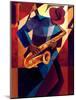 Bebop-Keith Mallett-Mounted Art Print