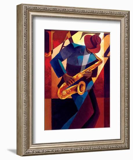 Bebop-Keith Mallett-Framed Art Print