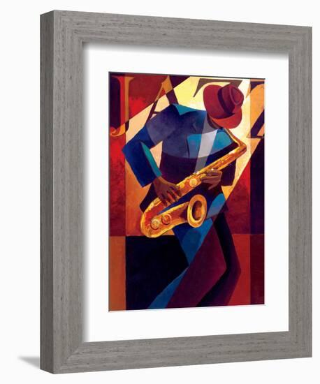 Bebop-Keith Mallett-Framed Art Print