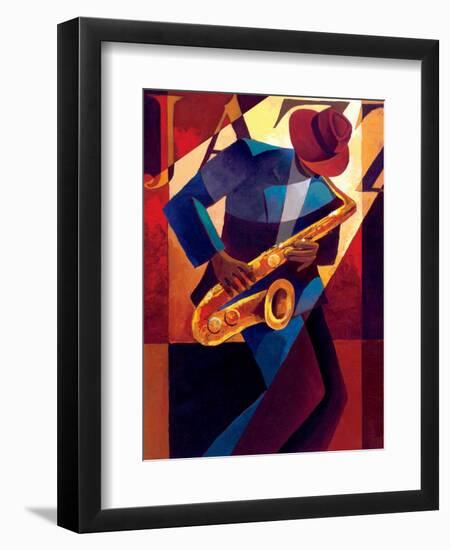 Bebop-Keith Mallett-Framed Art Print