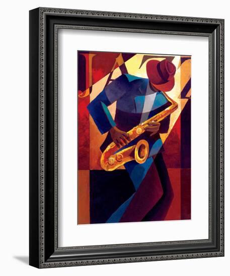 Bebop-Keith Mallett-Framed Art Print