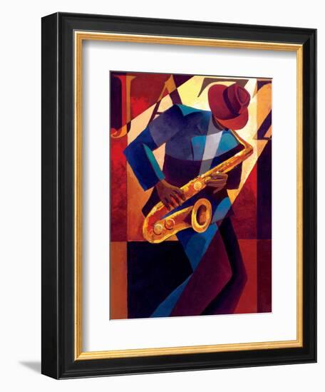 Bebop-Keith Mallett-Framed Art Print