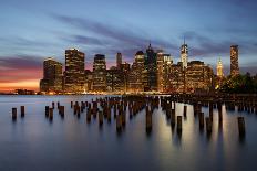 New York Skyline at Sunset-beboy-Photographic Print