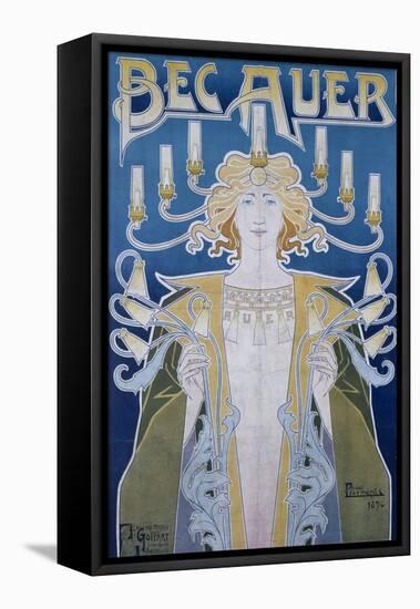 Bec Auer, Belgium, 1896-Privat Livemont-Framed Premier Image Canvas
