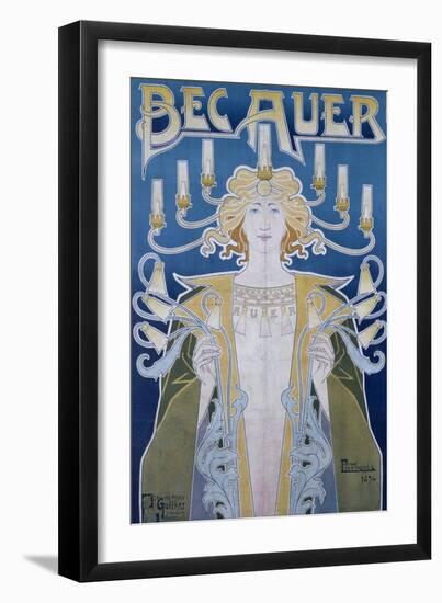 Bec Auer, Belgium, 1896-Privat Livemont-Framed Giclee Print