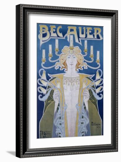 Bec Auer, Belgium, 1896-Privat Livemont-Framed Giclee Print