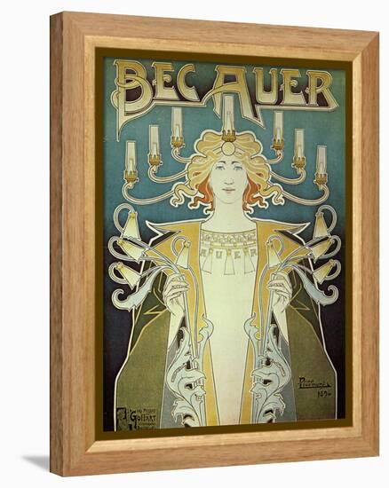 Bec Auer-Privat Livemont-Framed Stretched Canvas