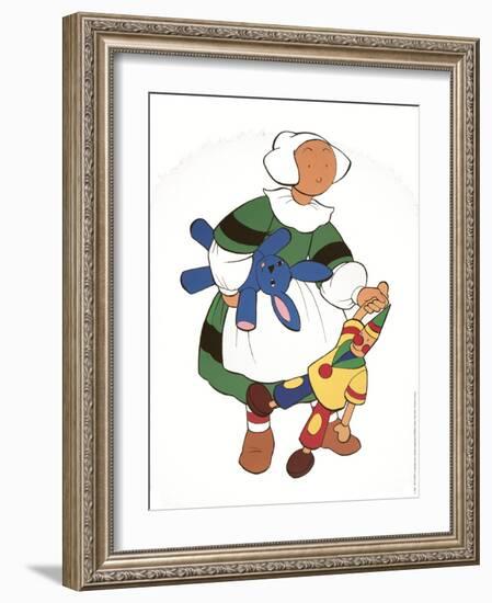 Becassine et ses amis-Unknown-Framed Art Print