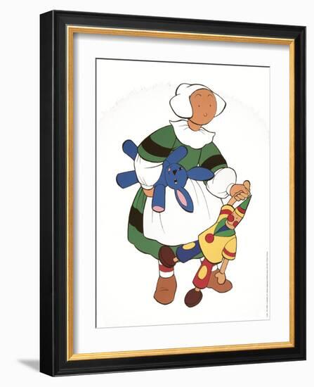 Becassine et ses amis-Unknown-Framed Art Print