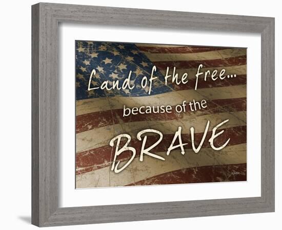 Because of the Brave-Diane Stimson-Framed Art Print