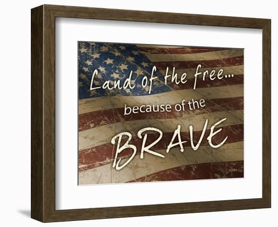 Because of the Brave-Diane Stimson-Framed Premium Giclee Print