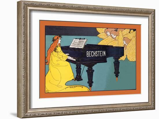 Bechstein - Hark the Angels-Louis John Rhead-Framed Art Print