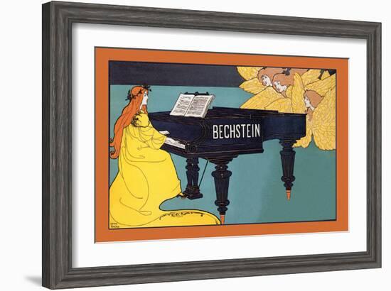 Bechstein - Hark the Angels-Louis John Rhead-Framed Art Print