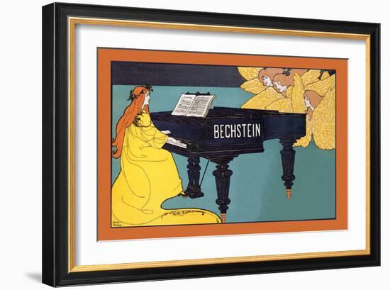 Bechstein - Hark the Angels-Louis John Rhead-Framed Art Print