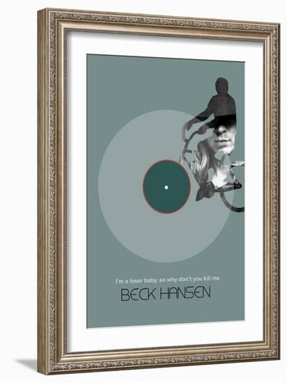 Beck Poster-NaxArt-Framed Art Print