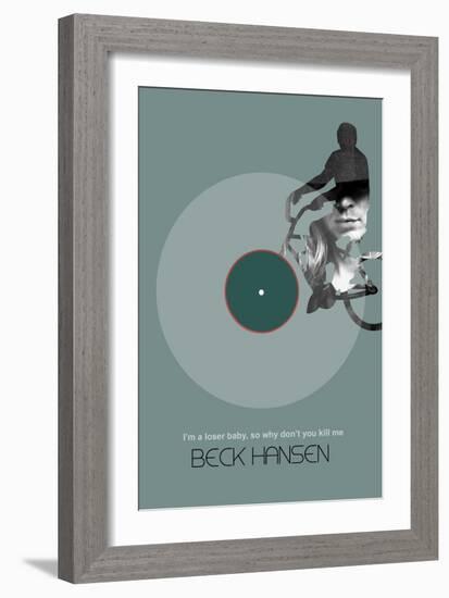 Beck Poster-NaxArt-Framed Art Print