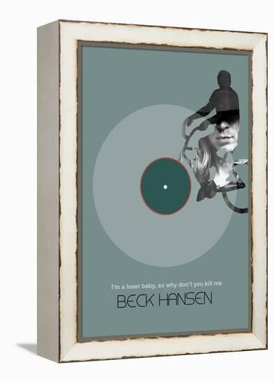 Beck Poster-NaxArt-Framed Stretched Canvas