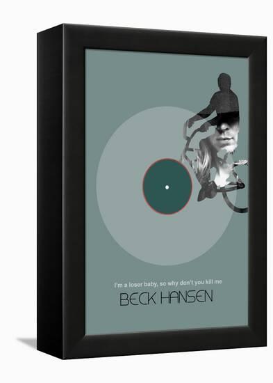 Beck Poster-NaxArt-Framed Stretched Canvas