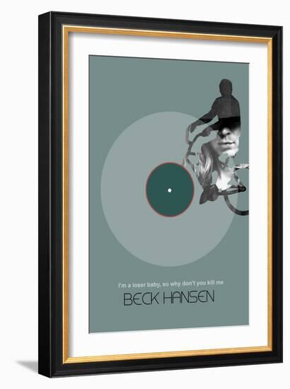 Beck Poster-NaxArt-Framed Premium Giclee Print