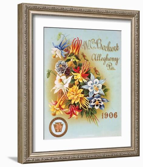 Beckert Seed Allegheny PA 1906-null-Framed Art Print