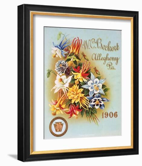 Beckert Seed Allegheny PA 1906-null-Framed Art Print