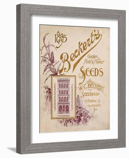 Beckerts-Vintage Apple Collection-Framed Giclee Print