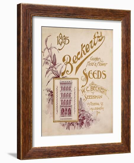 Beckerts-Vintage Apple Collection-Framed Giclee Print