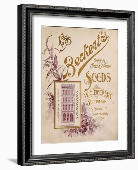 Beckerts-Vintage Apple Collection-Framed Giclee Print