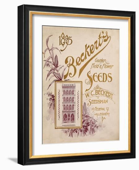 Beckerts-Vintage Apple Collection-Framed Giclee Print