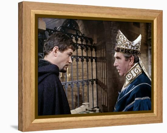 BECKET, 1964 directed by PETER GLENVILLE Peter O'Toole (photo)-null-Framed Stretched Canvas