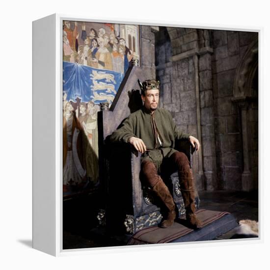 BECKET, 1964 directed by PETER GLENVILLE Peter O'Toole (photo)-null-Framed Stretched Canvas