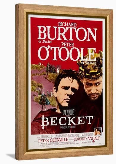 Becket, Richard Burton, Peter O'Toole, 1964-null-Framed Stretched Canvas