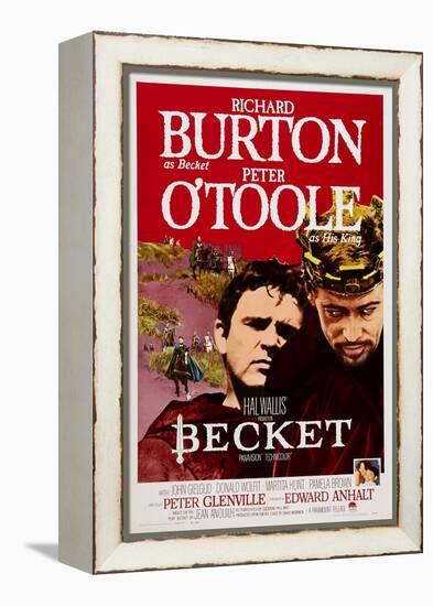 Becket, Richard Burton, Peter O'Toole, 1964-null-Framed Stretched Canvas