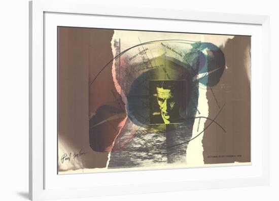 Beckett Festival-Paul Jenkins-Framed Collectable Print