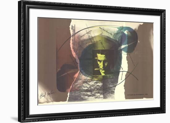 Beckett Festival-Paul Jenkins-Framed Collectable Print