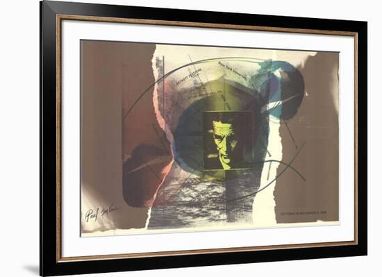 Beckett Festival-Paul Jenkins-Framed Collectable Print